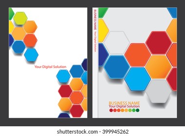 Annual report cover design