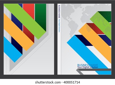 Annual report cover design