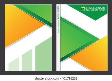Annual report cover design