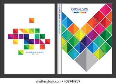 Annual report cover design