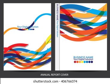 Annual report cover design