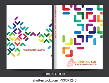 Annual report cover design