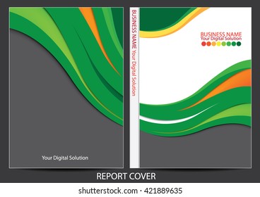 Annual report cover design