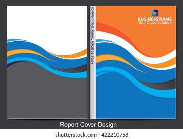 Annual report cover design
