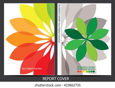 Annual report cover design