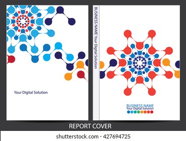 Annual report cover design