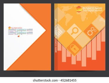 Annual report cover design