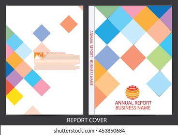 Annual report cover design