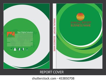 Annual report cover design