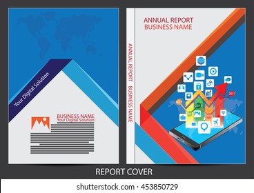 Annual report cover design