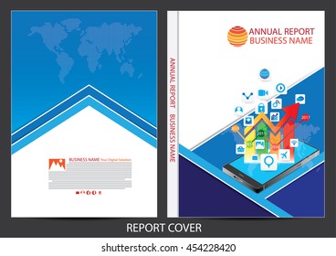 Annual report cover design