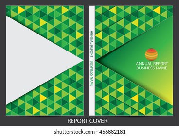Annual report cover design