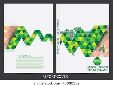 Annual report cover design