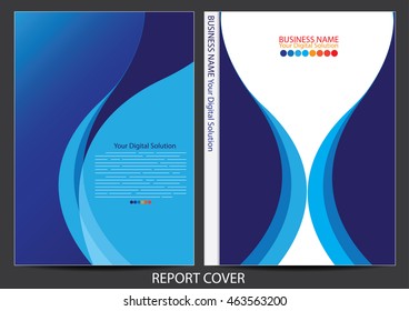 Annual report cover design