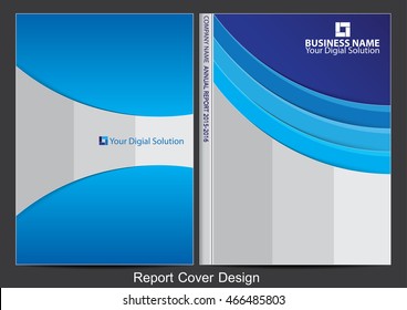 Annual report cover design