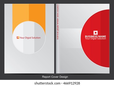 Annual report cover design