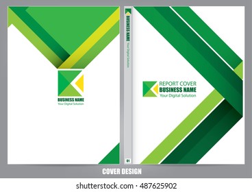 Annual report cover design