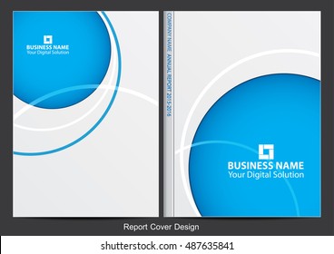 Annual report cover design
