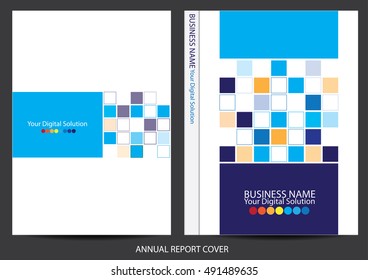 Annual report cover design