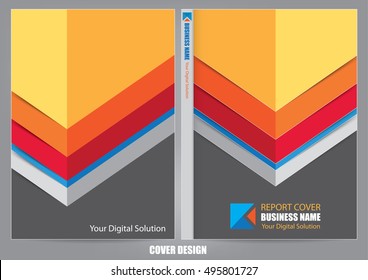 Annual report cover design