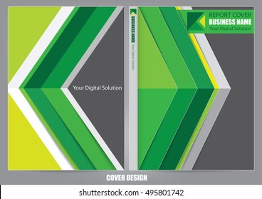 Annual report cover design