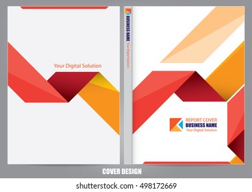 Annual report cover design