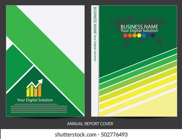 Annual report cover design