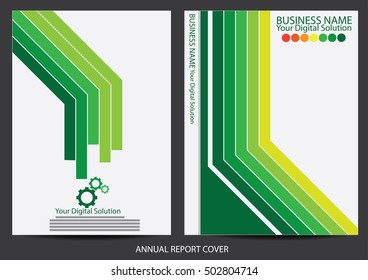 Annual report cover design
