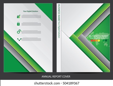 Annual report cover design