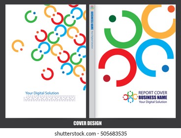 Annual report cover design