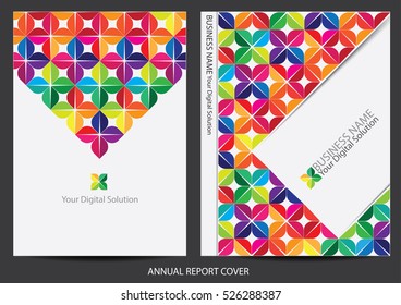 Annual report cover design