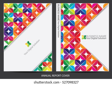 Annual report cover design