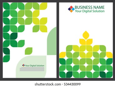 Annual report cover design