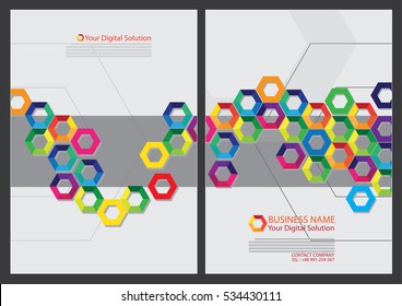Annual report cover design