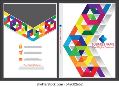 Annual report cover design