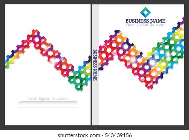 Annual report cover design