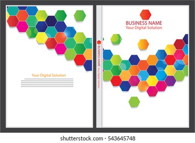 Annual report cover design