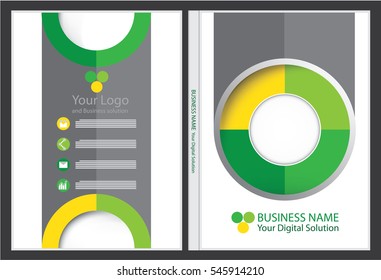 Annual report cover design