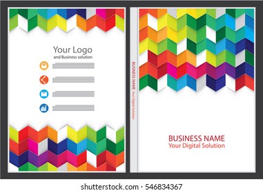 Annual report cover design