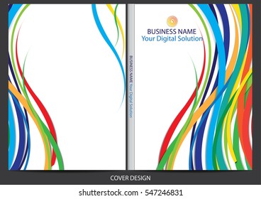 Annual report cover design