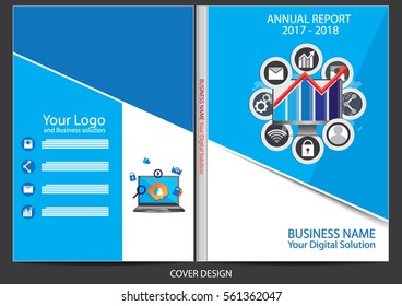 Annual report cover design