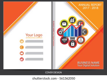 Annual report cover design