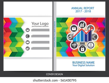 Annual report cover design