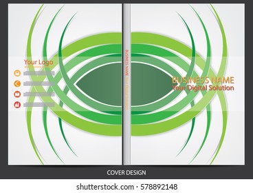 Annual report cover design