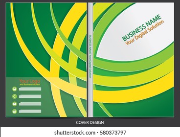 Annual report cover design