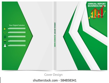 Annual report cover design