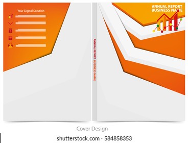 Annual report cover design