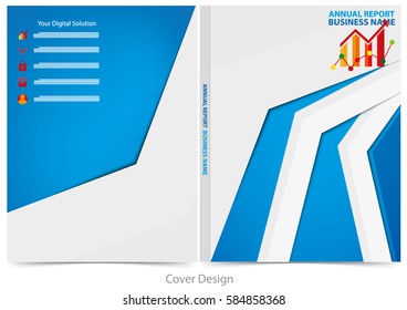 Annual report cover design