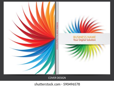 Annual report cover design