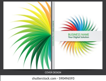 Annual report cover design
